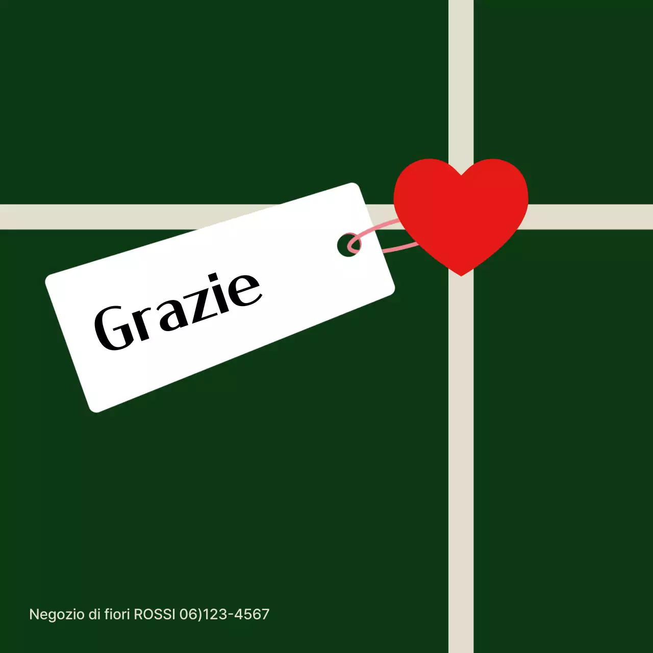 Verde Semplice Grazie