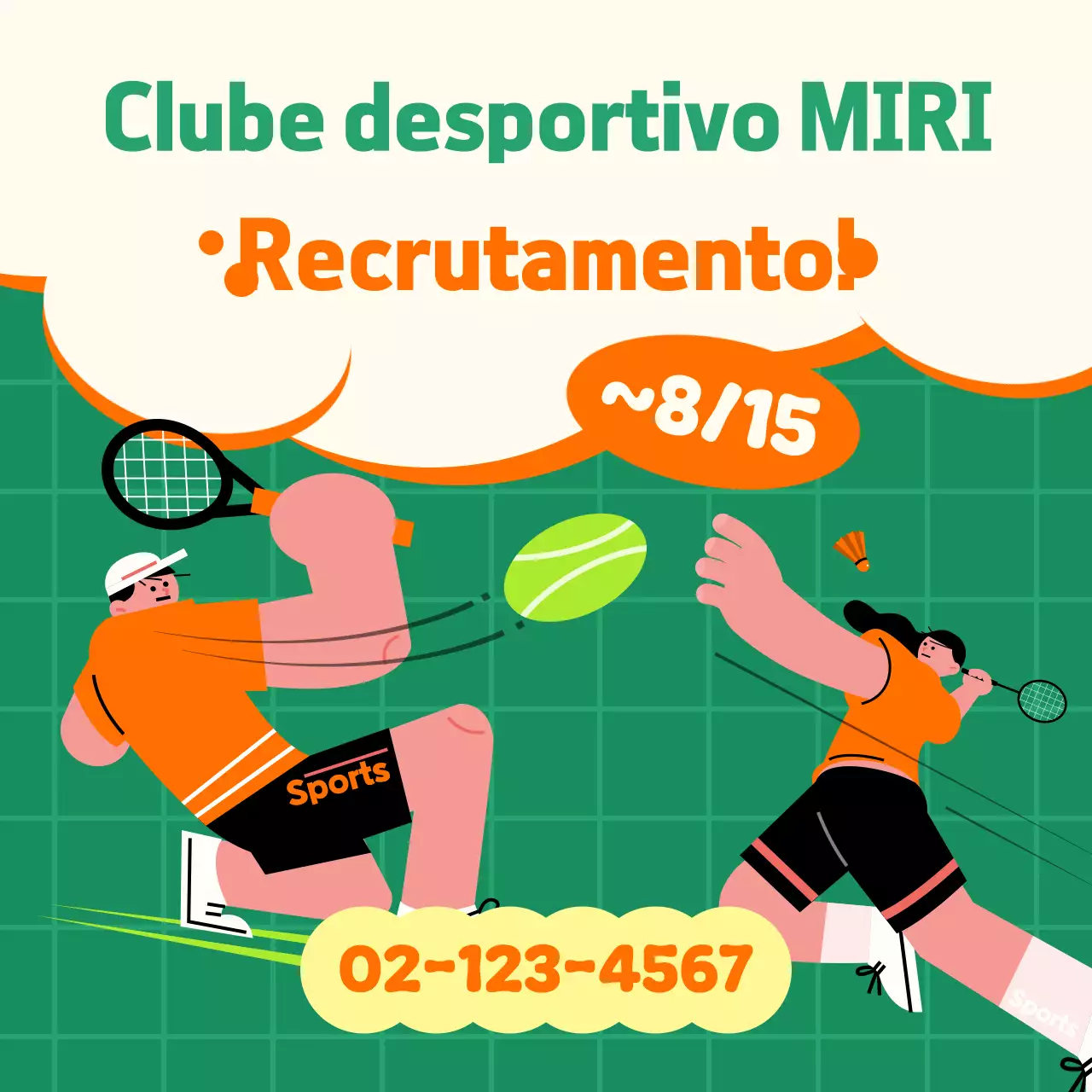 Recrutamento de Membros da Green Pop Sports