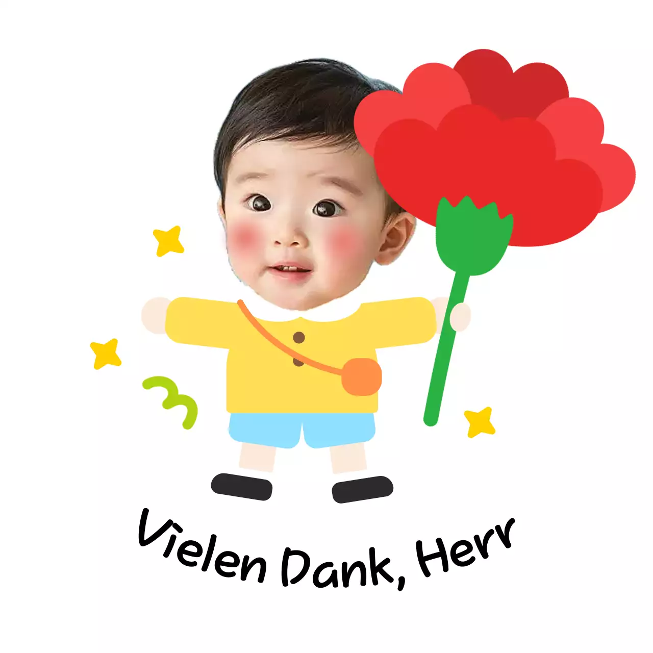 Red Baby Dankeschön zum Lehrertag