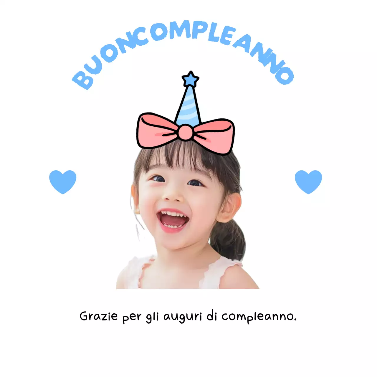 Festa di compleanno del bambino azzurro