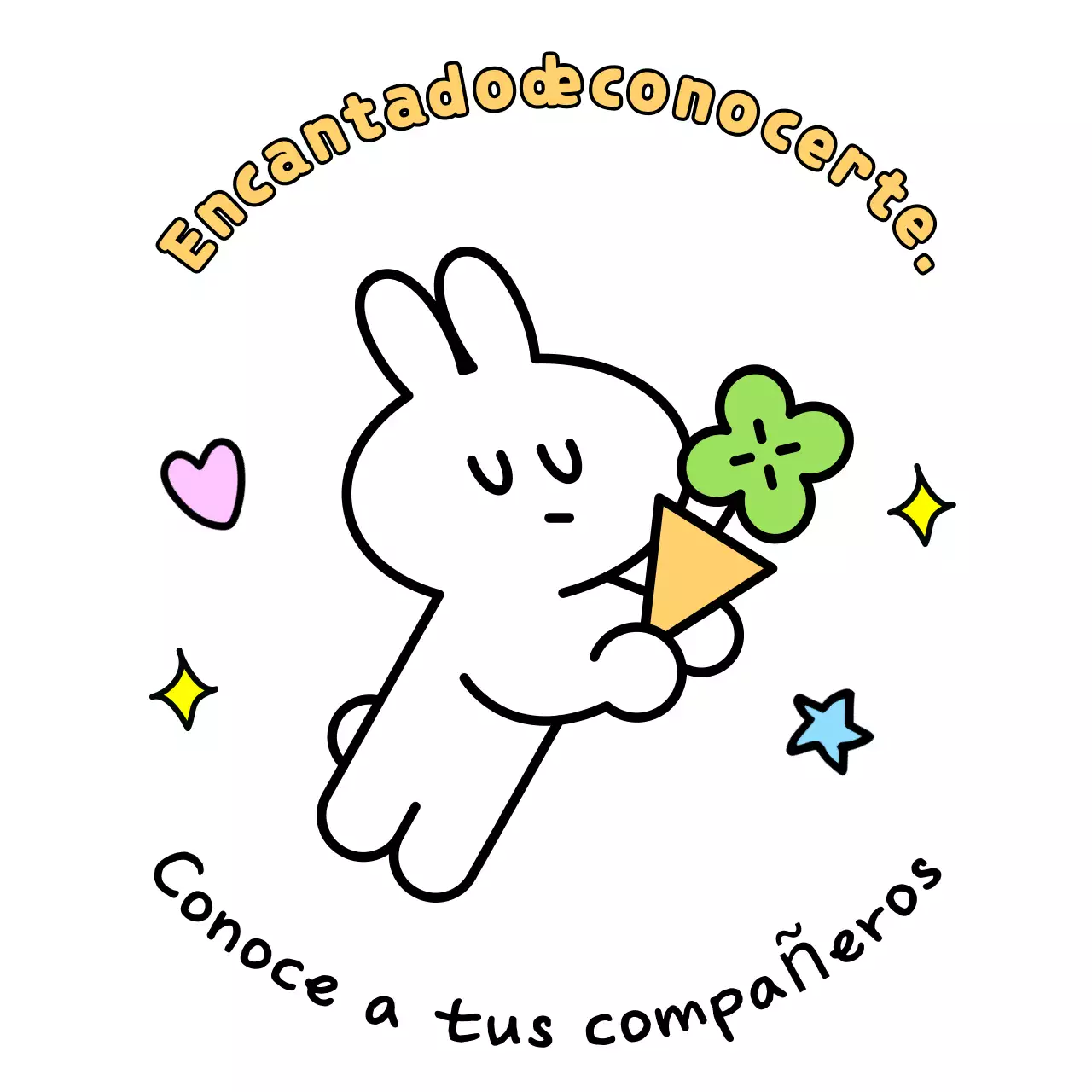 Pegatinas de personajes de bebé blanco