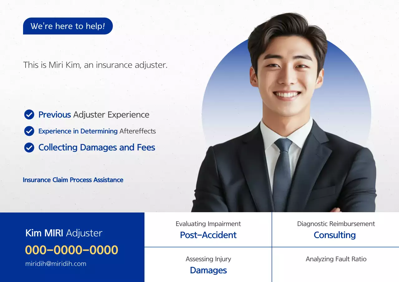 Iklan Penyetel Kerugian Modern Biru