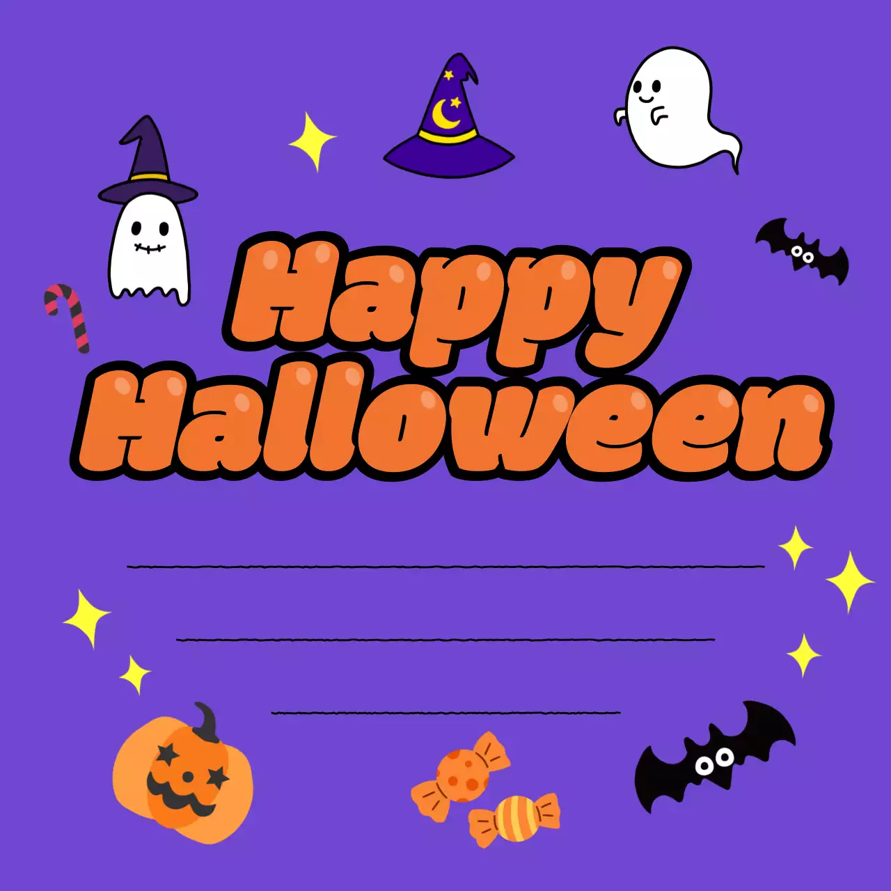 Lời mời Halloween của Bora Pop