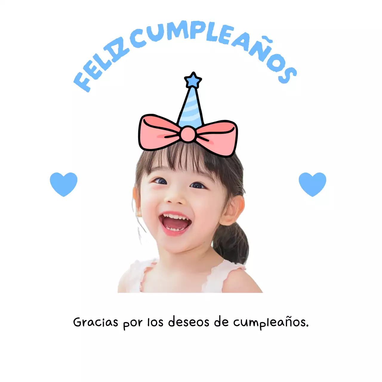 Celebración del cumpleaños de un bebé en color azul cielo