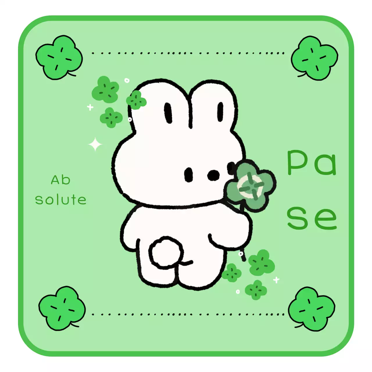 Bebé verde, aplaudiendo tu fallecimiento.