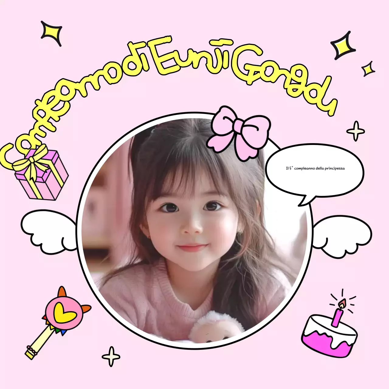 Festa di compleanno di Pink Baby