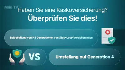 Blue Modern Insurance Informationsübermittlung