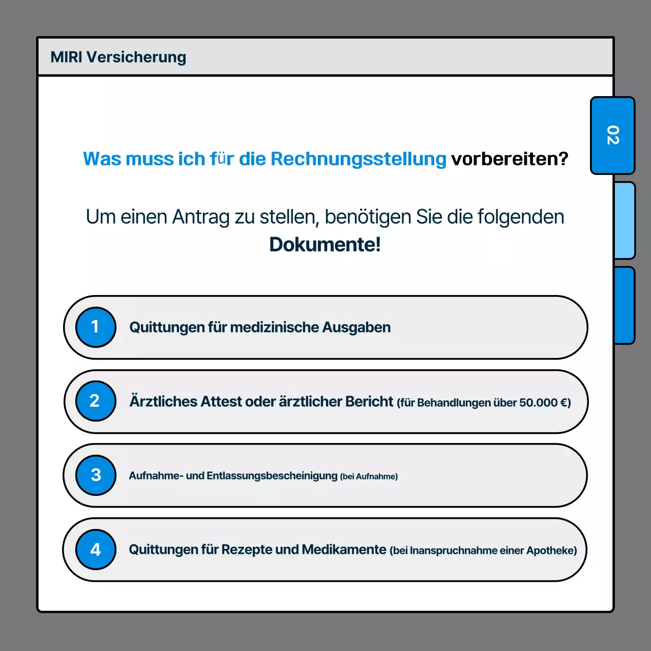 Blue Clean Versicherungsinformationen Lieferung
