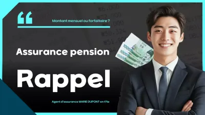 Publicité sur l'assurance retraite moderne Sky Blue