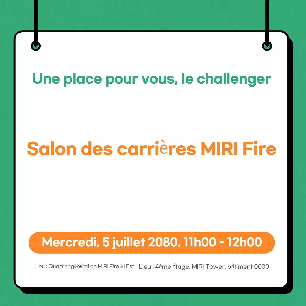 Guide de description de poste simple et écologique