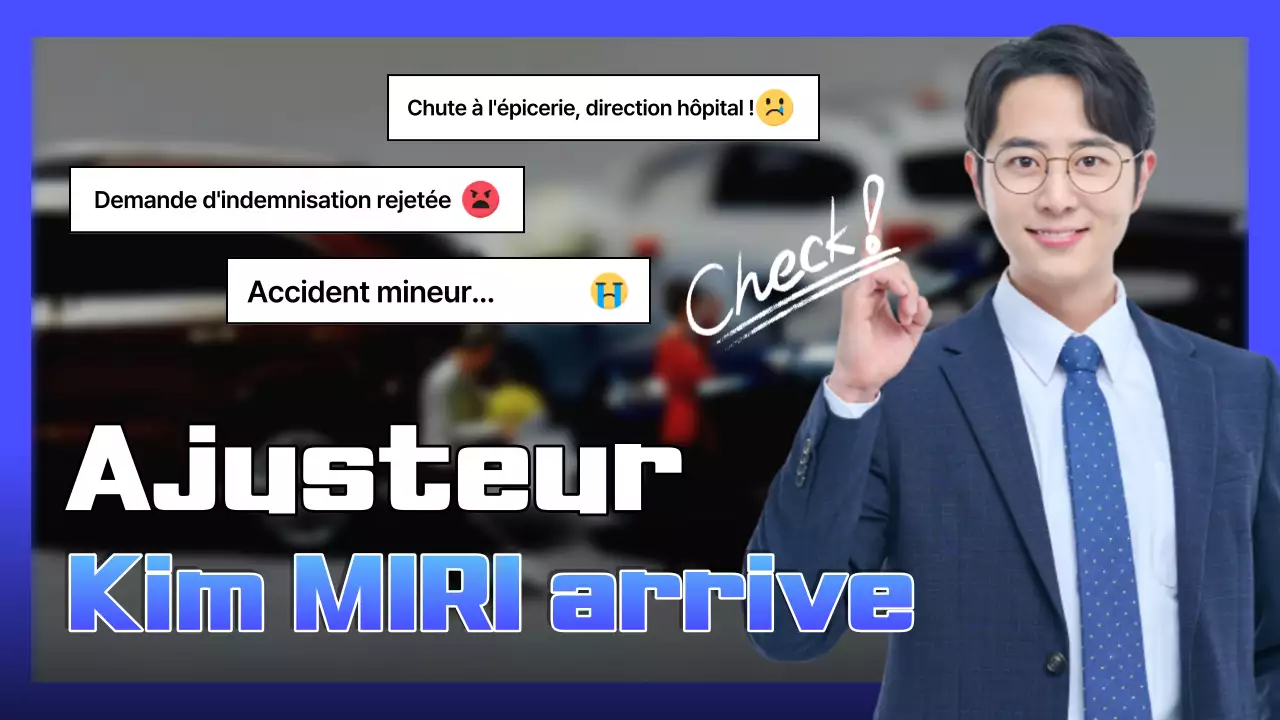 Publicité d'assurance moderne bleue