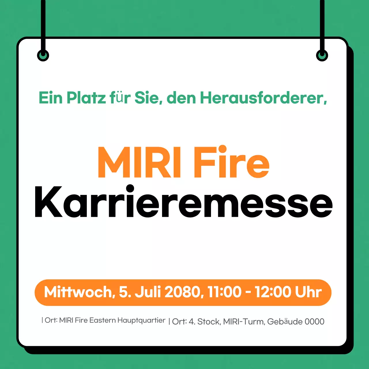 Green Simple Leitfaden zur Stellenbeschreibung