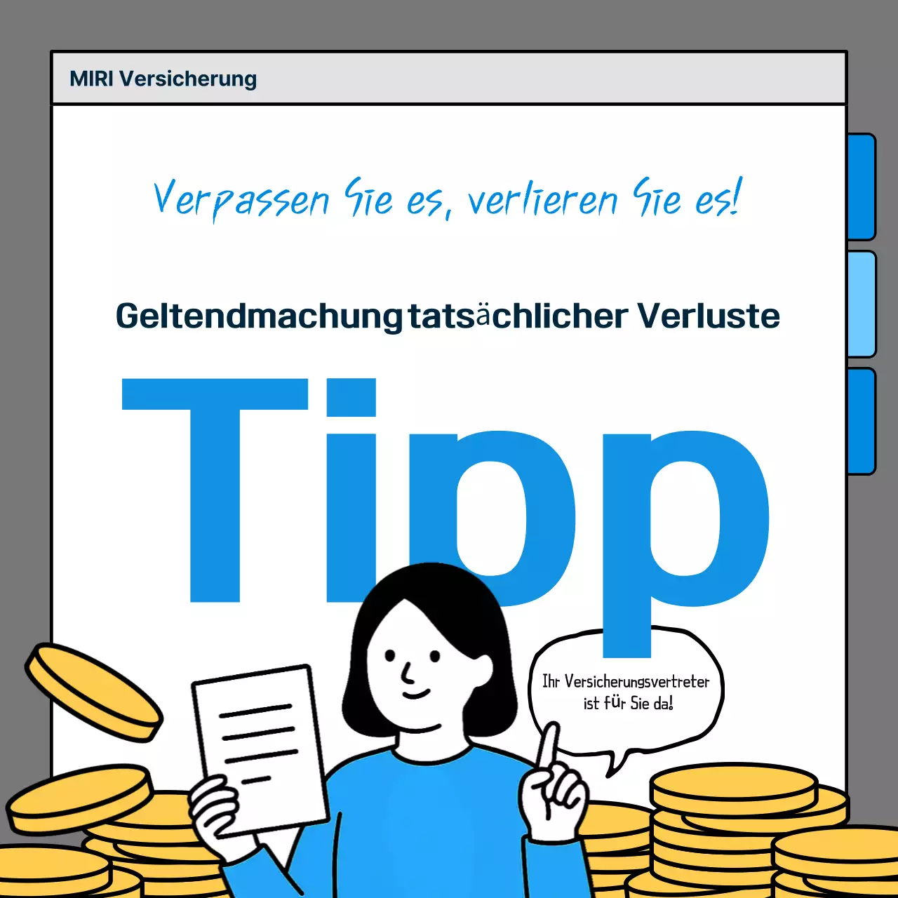 Blue Clean Versicherungsinformationen Lieferung