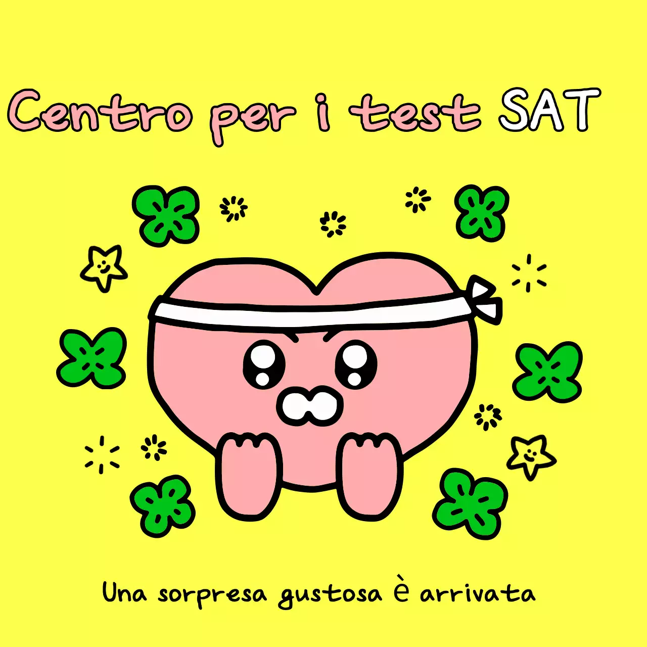 Bambino giallo che fa il tifo per l'esame di ammissione all'università