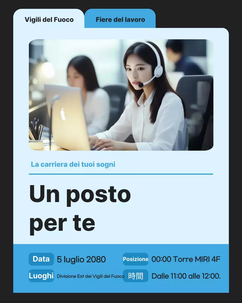Promozione della Black Modern Job Fair