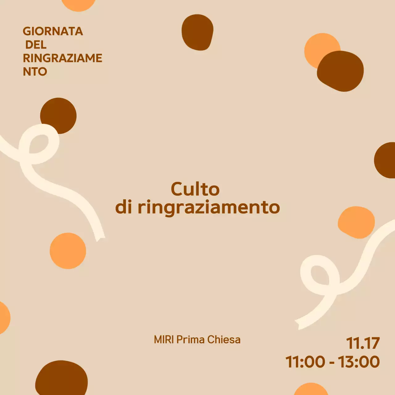 Guida al culto della gratitudine semplice beige