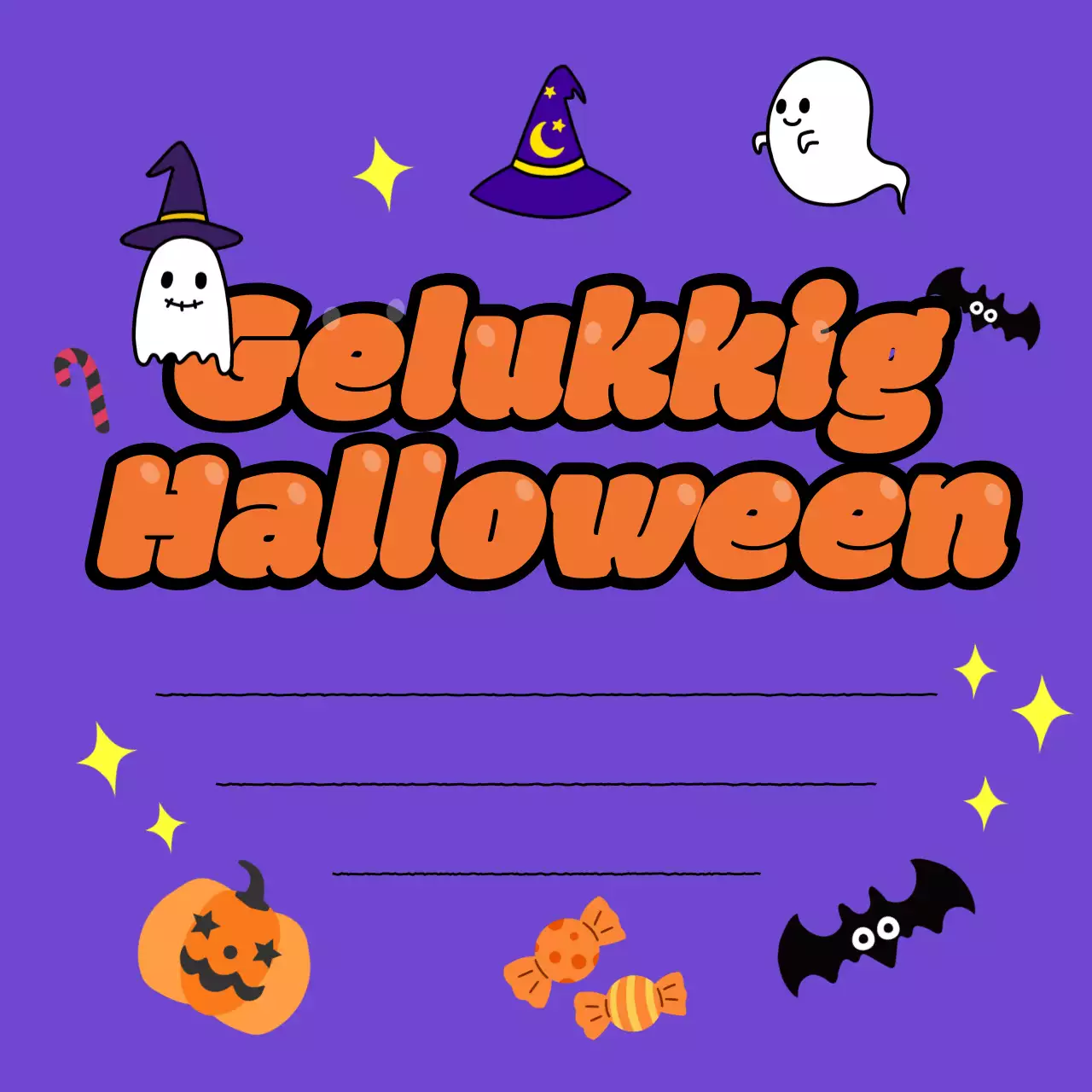 Bora Pop Halloween-uitnodiging