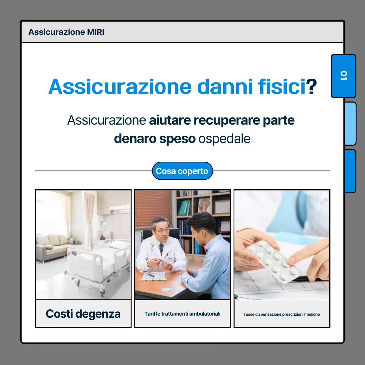 Consegna di informazioni assicurative Blue Clean