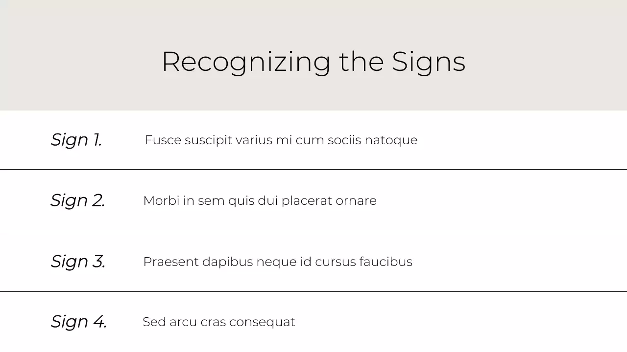 Beige Minimalist Meditation Lecture