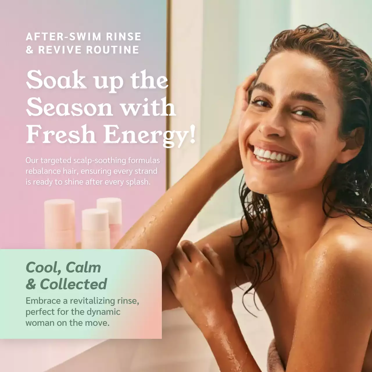 Mint Elegant Haircare Service Advertisement Instagram Post