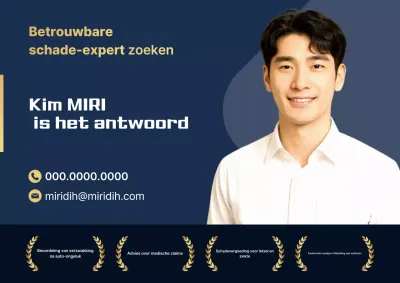 Advertentie voor Blue Modern Insurance