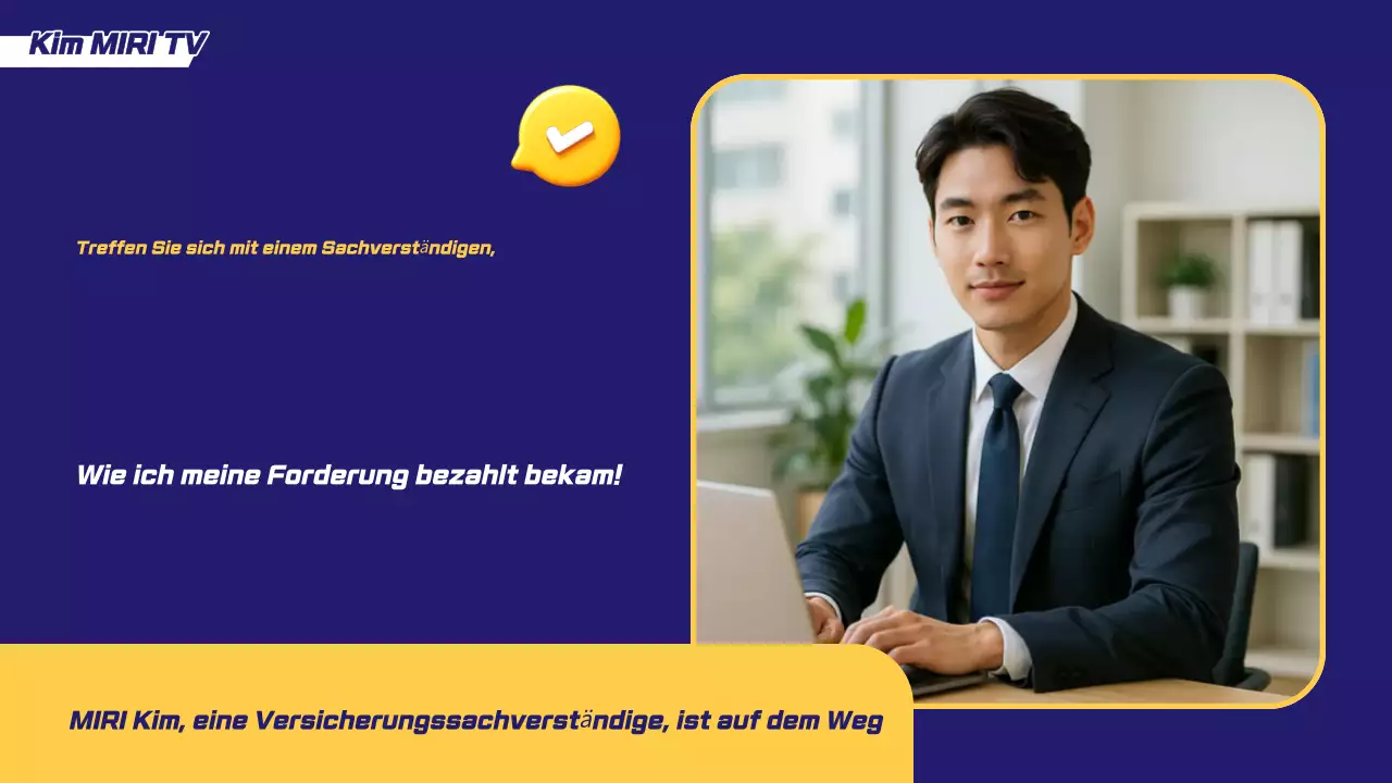 Blue Modern Insurance Informationsübermittlung