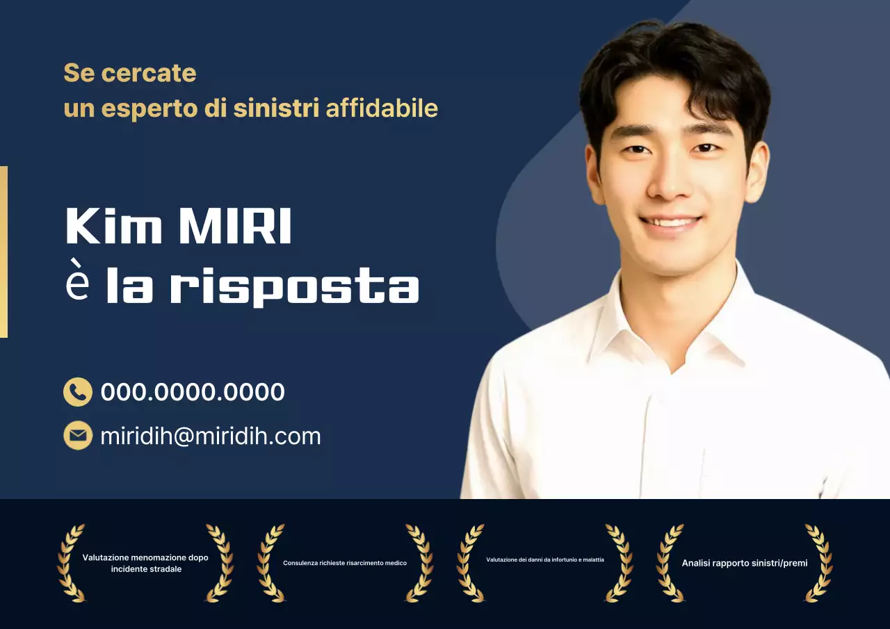 Pubblicità di Blue Modern Insurance