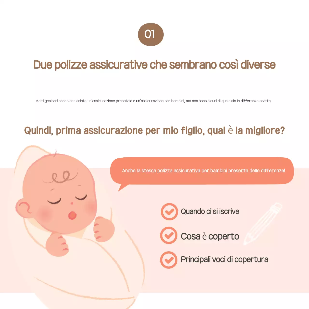 Guida all'assicurazione Pink Baby