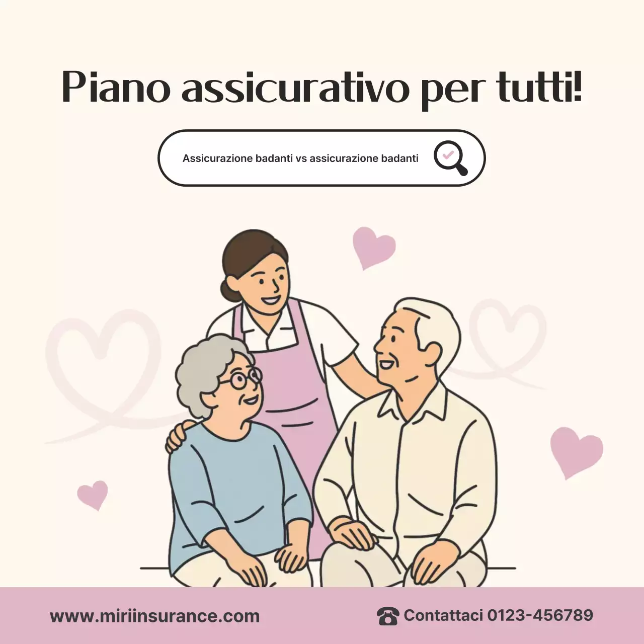 Pubblicità di Pink Simple Insurance