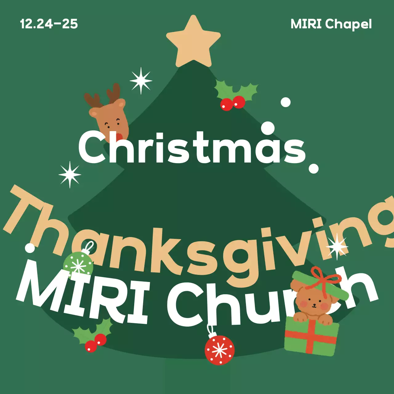 Hướng dẫn dịch vụ Giáng sinh Green Baby