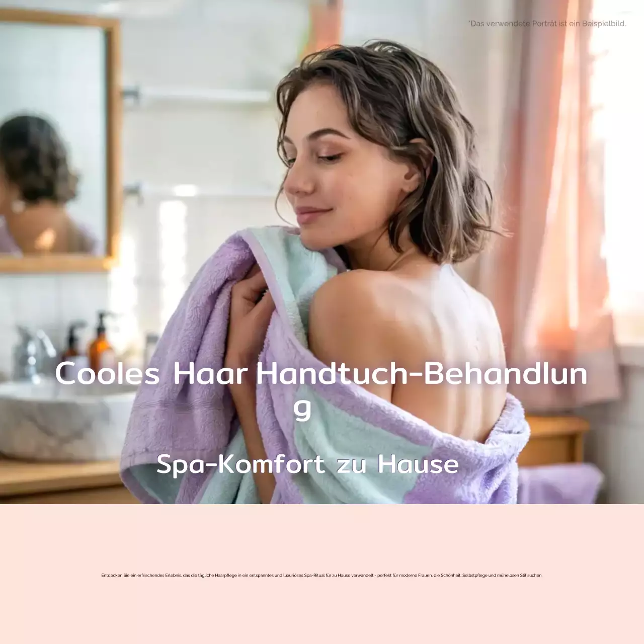 Purple Modern Spa-Aktion