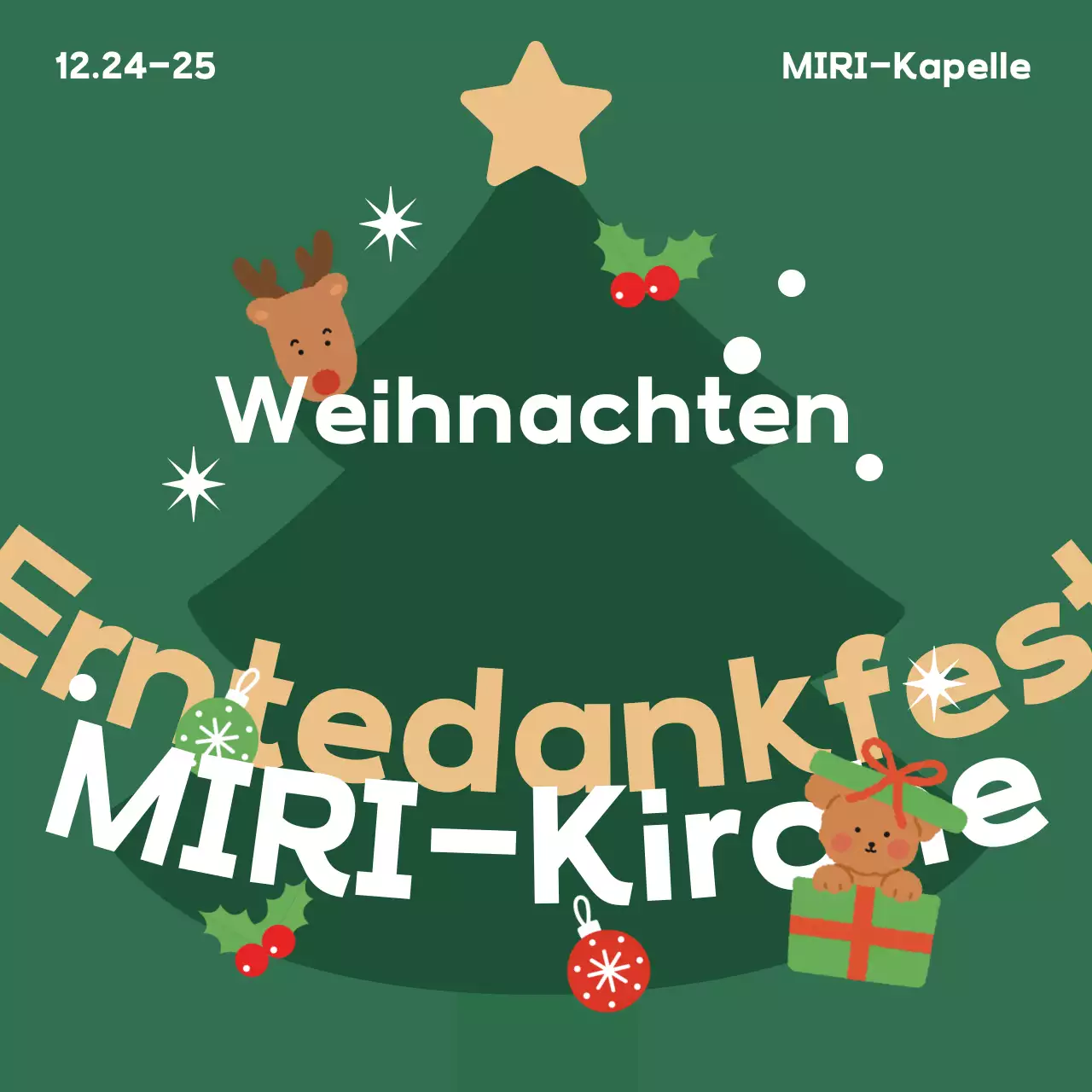 Leitfaden zum Weihnachtsgottesdienst „Green Baby“