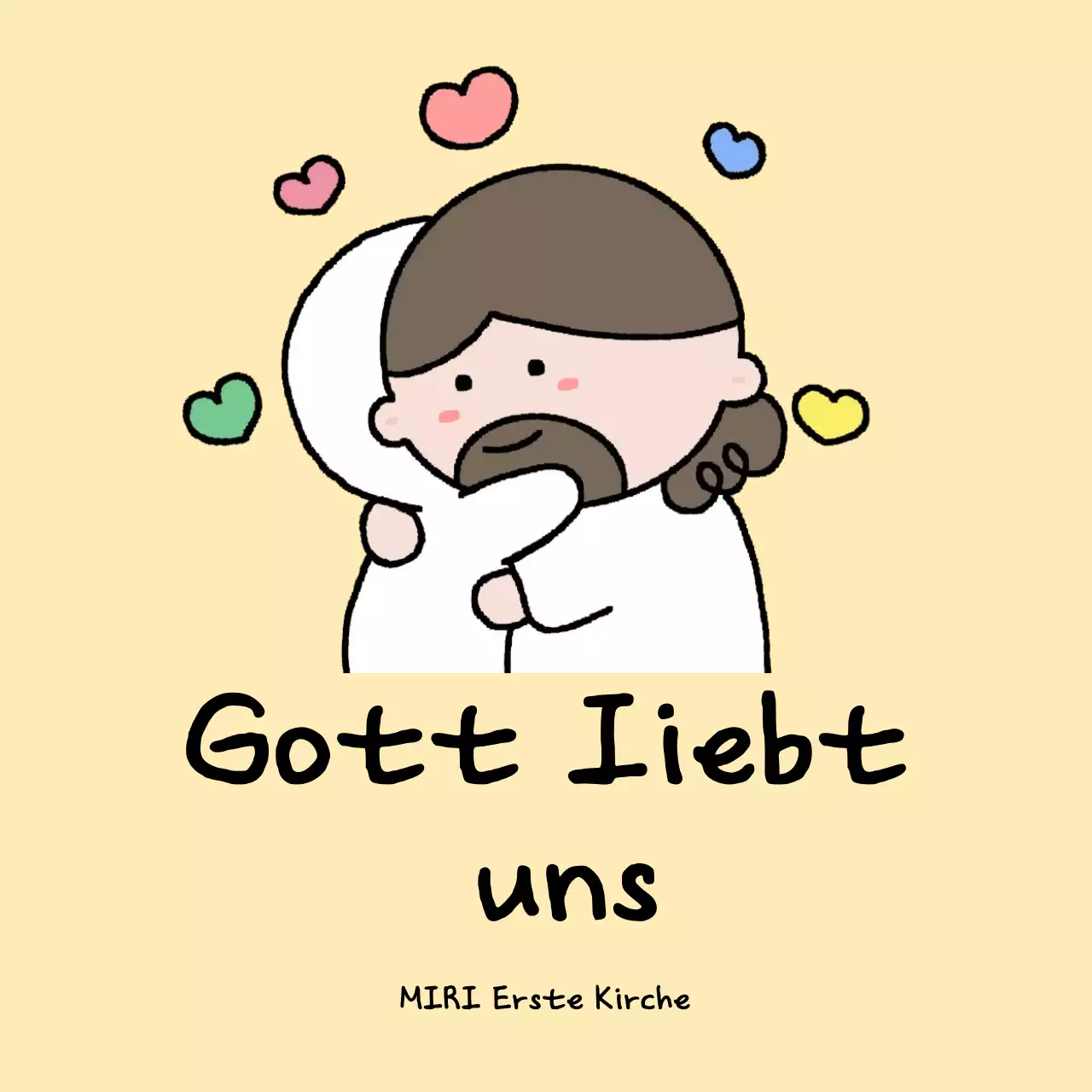 Beige Baby Religiöser Führer