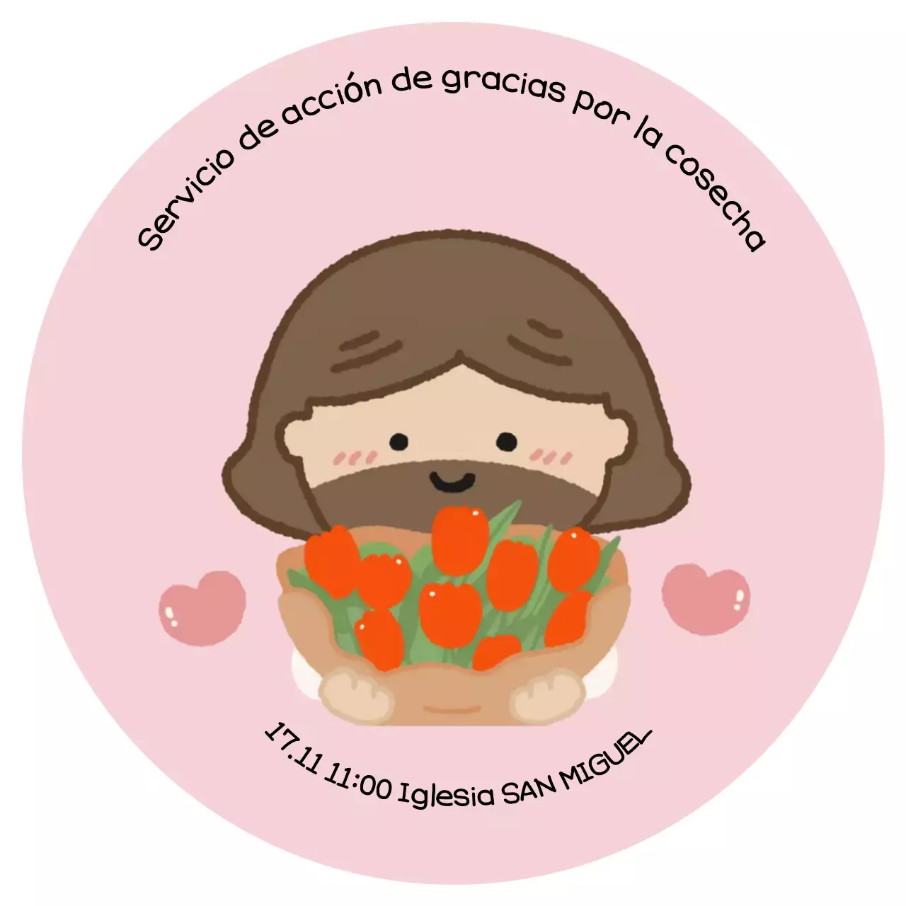 Guía de adoración del bebé rosa