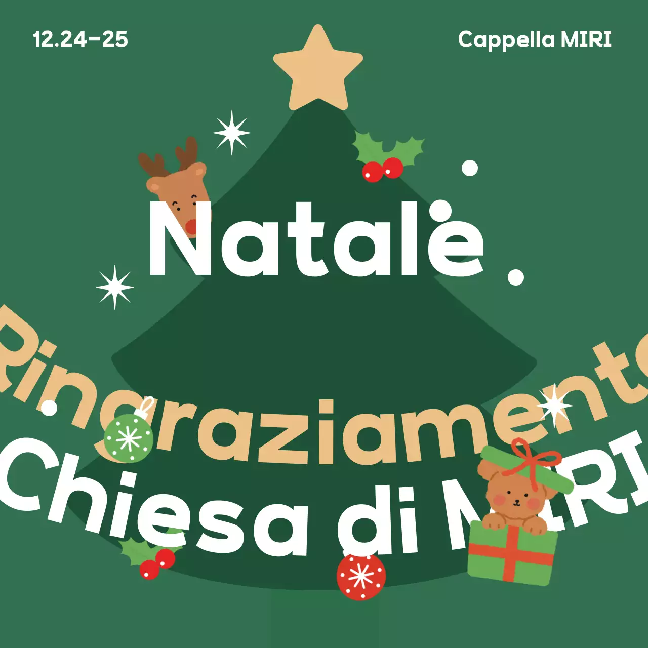 Guida al servizio natalizio di Green Baby