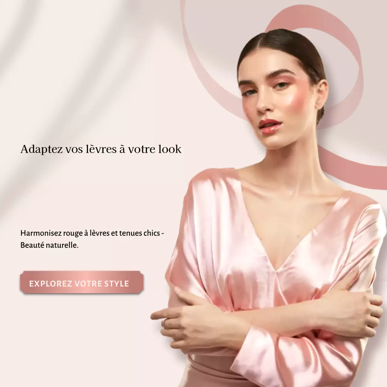 Promotion Beauté Élégante Rose