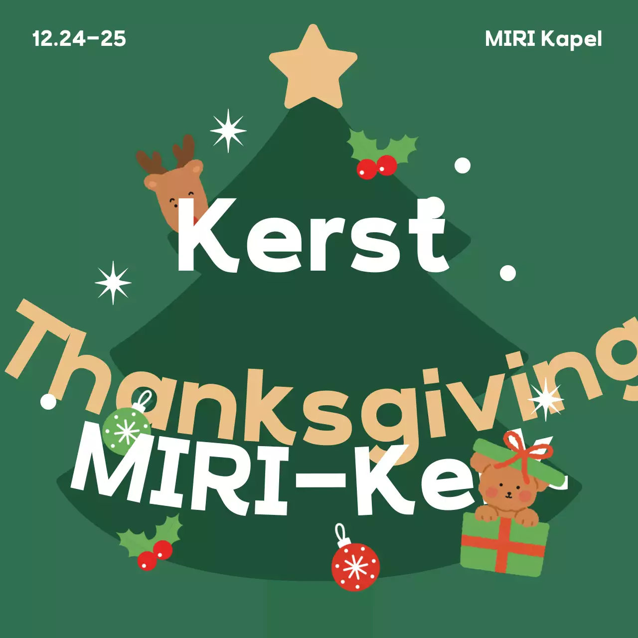 Green Baby Kerstdienstgids