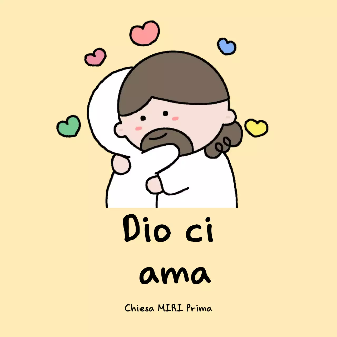 Guida religiosa per bambini beige