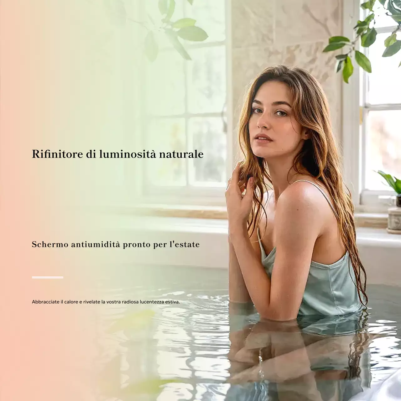 Pubblicità di Beige Elegante Bellezza