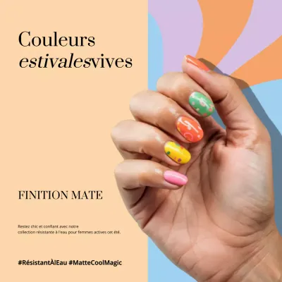 Promotion Ongles Colorés et Tendances