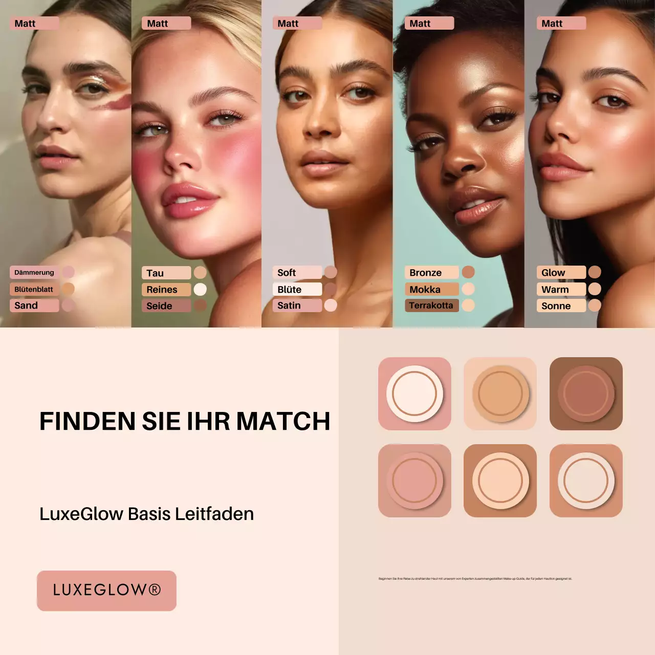 Beige Modern Beauty Guide Social Media Square