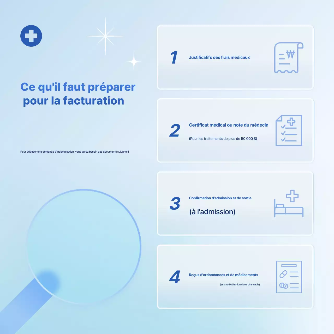 Guide d'assurance moderne Sky Blue