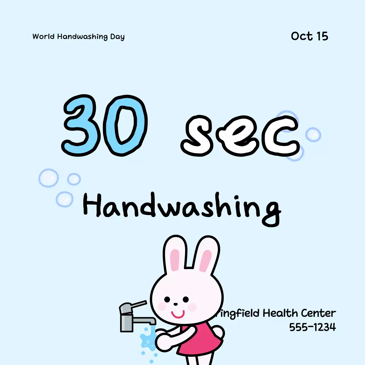 Chiến dịch rửa tay cho bé Sky Blue