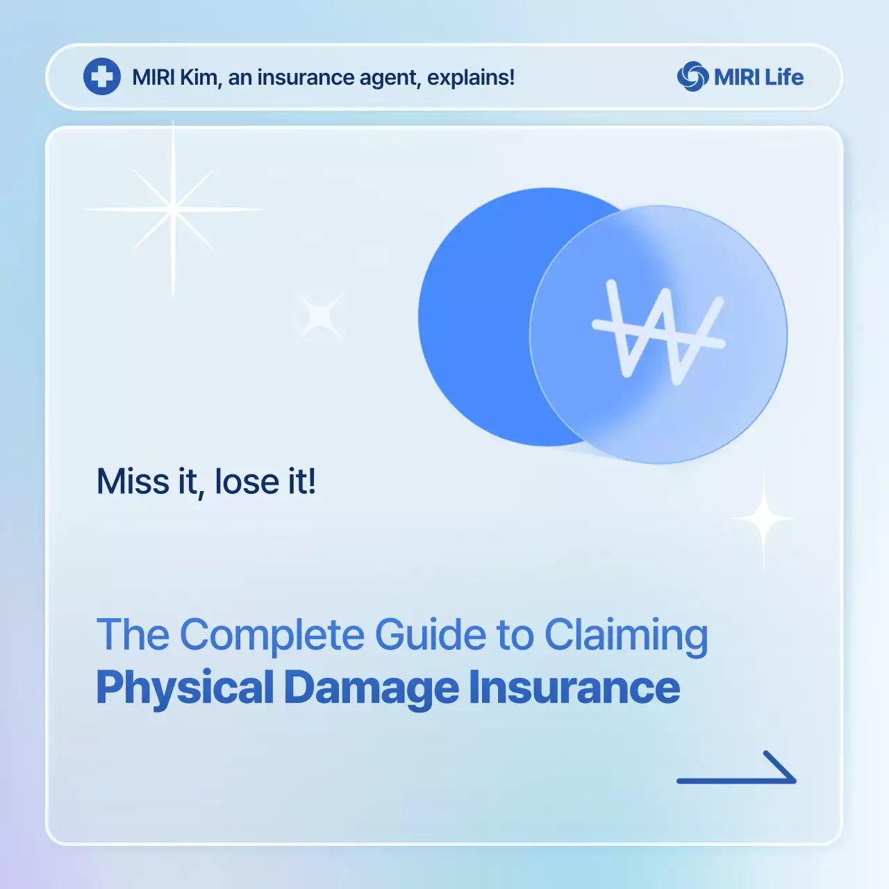Sky Blue Modern Insurance Guide