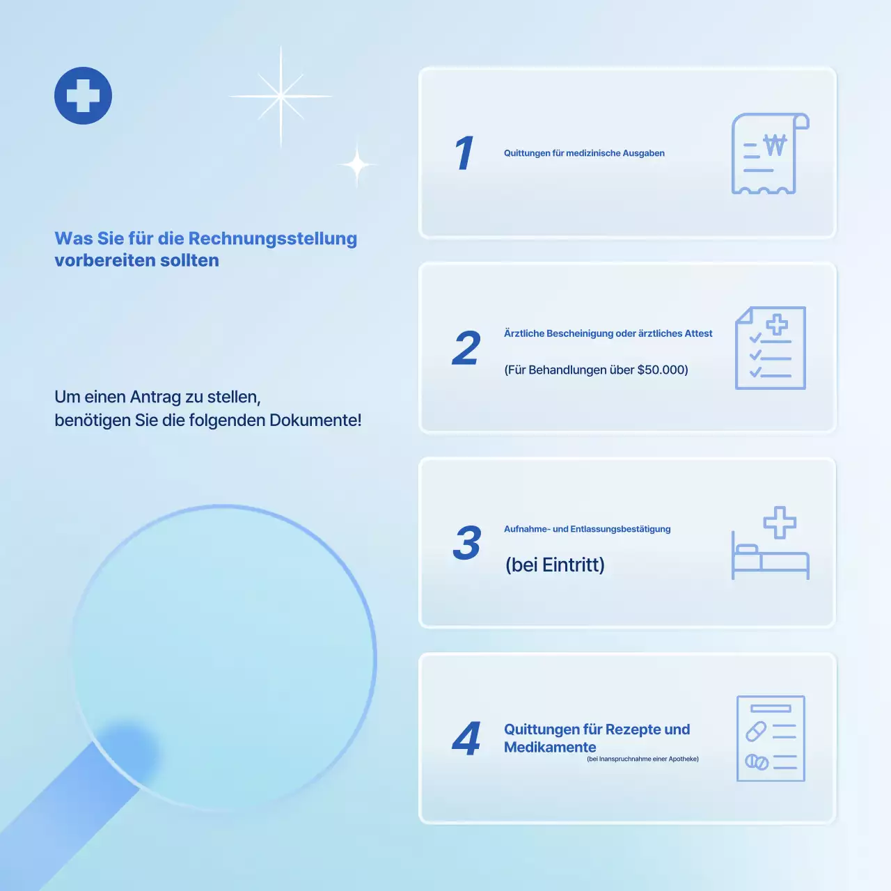 Sky Blue Modern Versicherungsleitfaden