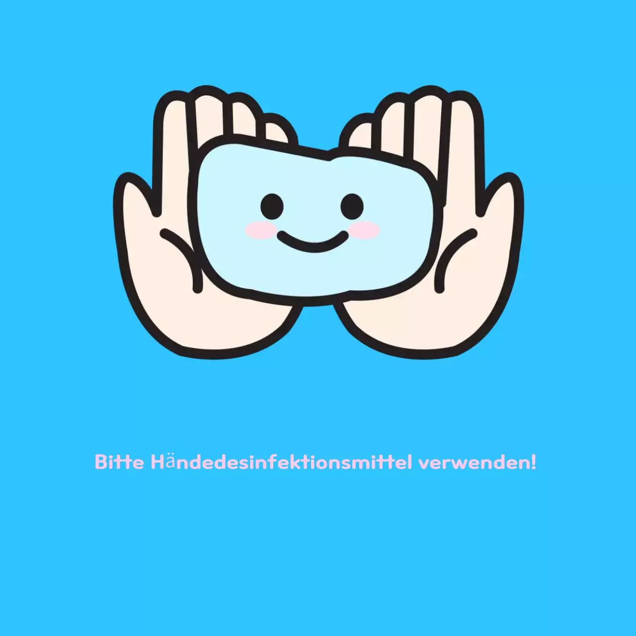 Sky Blue Babyhygiene-Kampagne