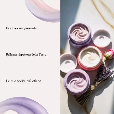 Guida alla bellezza moderna Beige Social Media Square