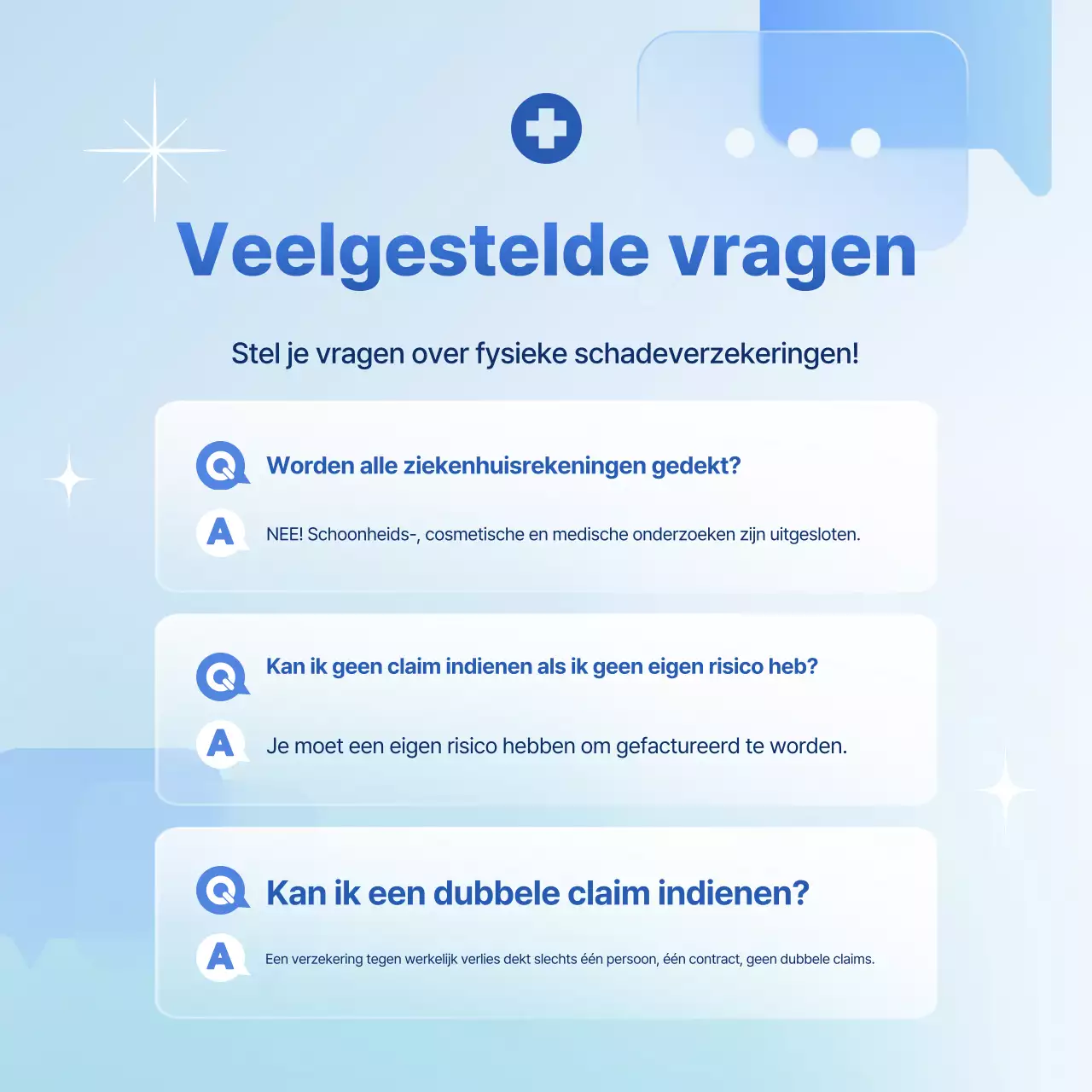 Sky Blue Modern Verzekeringsgids