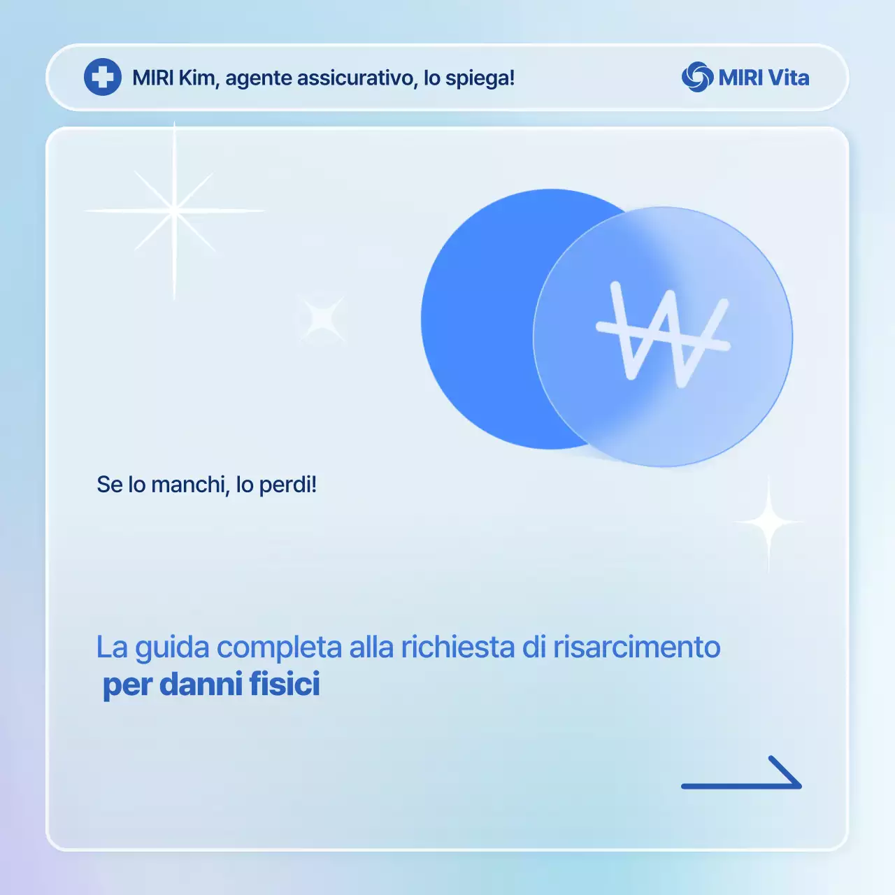 Guida assicurativa moderna Sky Blue