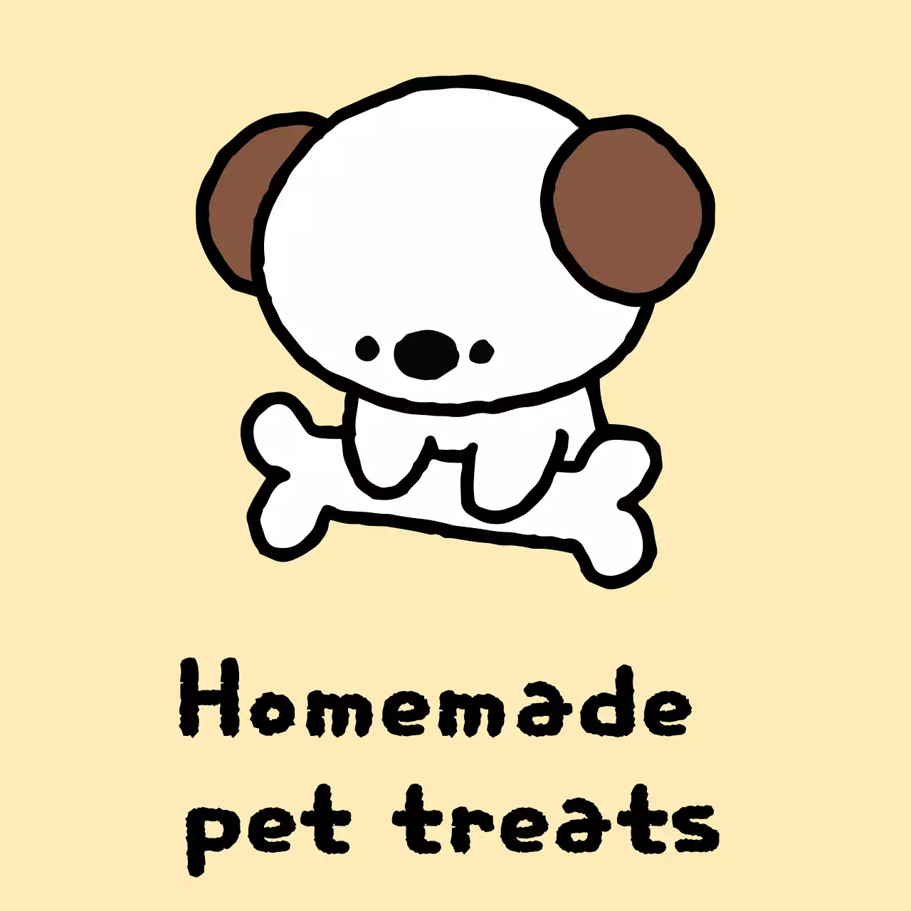 Quảng cáo thú cưng màu be